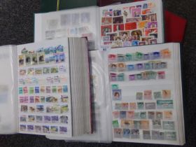 All World collection of stamps in two albums and four stockbooks, many 100s of stamps. (B.P. 21% +