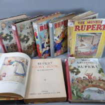 Collection of 'Rupert' story books, 'Rupert Little Bear', 'More Stories', 'The Adventures of