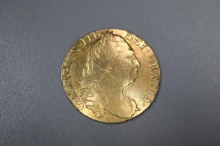 George III 1776 gold Guinea. 8.4g approx. (B.P. 21% + VAT)