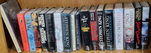 King, Stephen, a collection of mainly First Edition hardback and one soft back books with dust