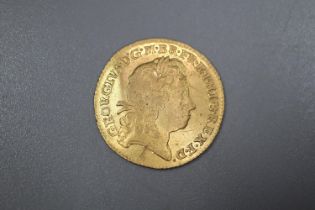 George I 1723 Half gold Guinea. 4.2g approx. (B.P. 21% + VAT)