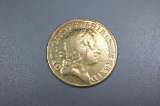 George I 1723 gold Guinea. 8.3 approx. (B.P. 21% + VAT)