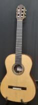 Handmade Kevin Aram 30th Anniversary model six string acoustic guitar, a limited edition No. 1 of