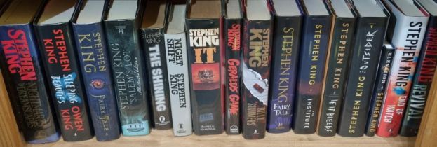 King, Stephen, a collection of First Edition hardback books with dust jackets, to include: 'Sleeping