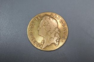 George II 1746 gold Guinea. 8g approx. (B.P. 21% + VAT)