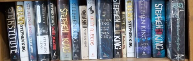 King, Stephen, a collection of mainly First Edition hardback books with dust jackets to include: '