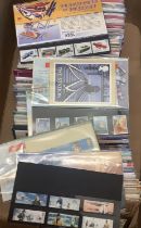 Great Britain collection of stamp presentation packs, 1983 to 2002 with many packs, two of each