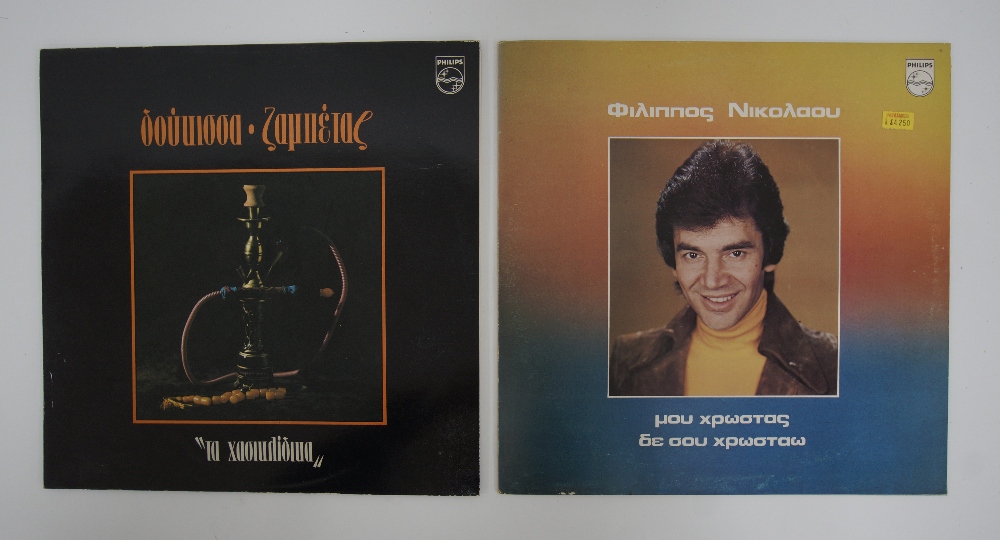 A collection of twenty seven Greek music vinyl records LPs - Image 3 of 15