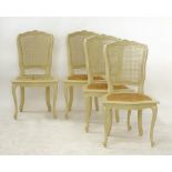 A set of four Louis XV style chairs