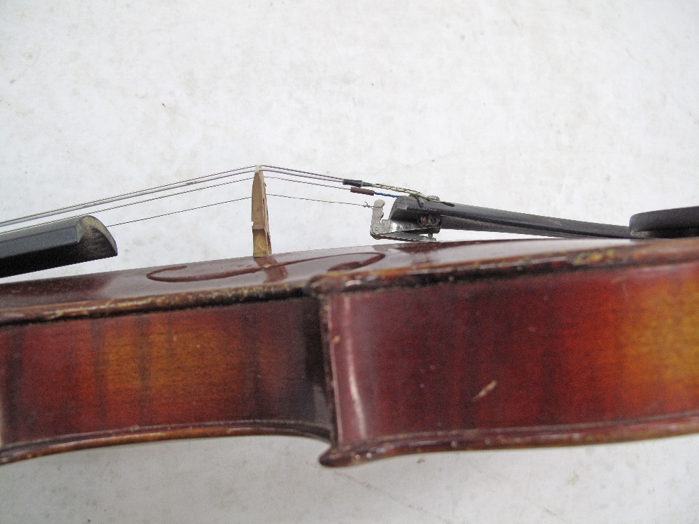 An early 20th century Stradivarius violin copy - Image 12 of 14