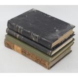 Four Greek volumes 'Mousikes Anthologies'