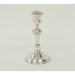 A Cypriot silver candlestick