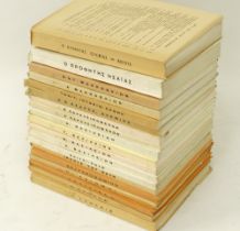 Nineteen paperback Greek volumes