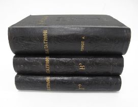 Three Greek volumes of The Holy Scripture