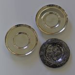 A pair of Cypriot silver dishes by G.Stephanides