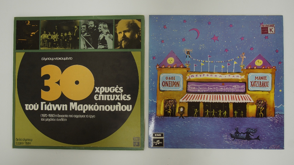 A collection of twenty seven Greek music vinyl records LPs - Image 14 of 15