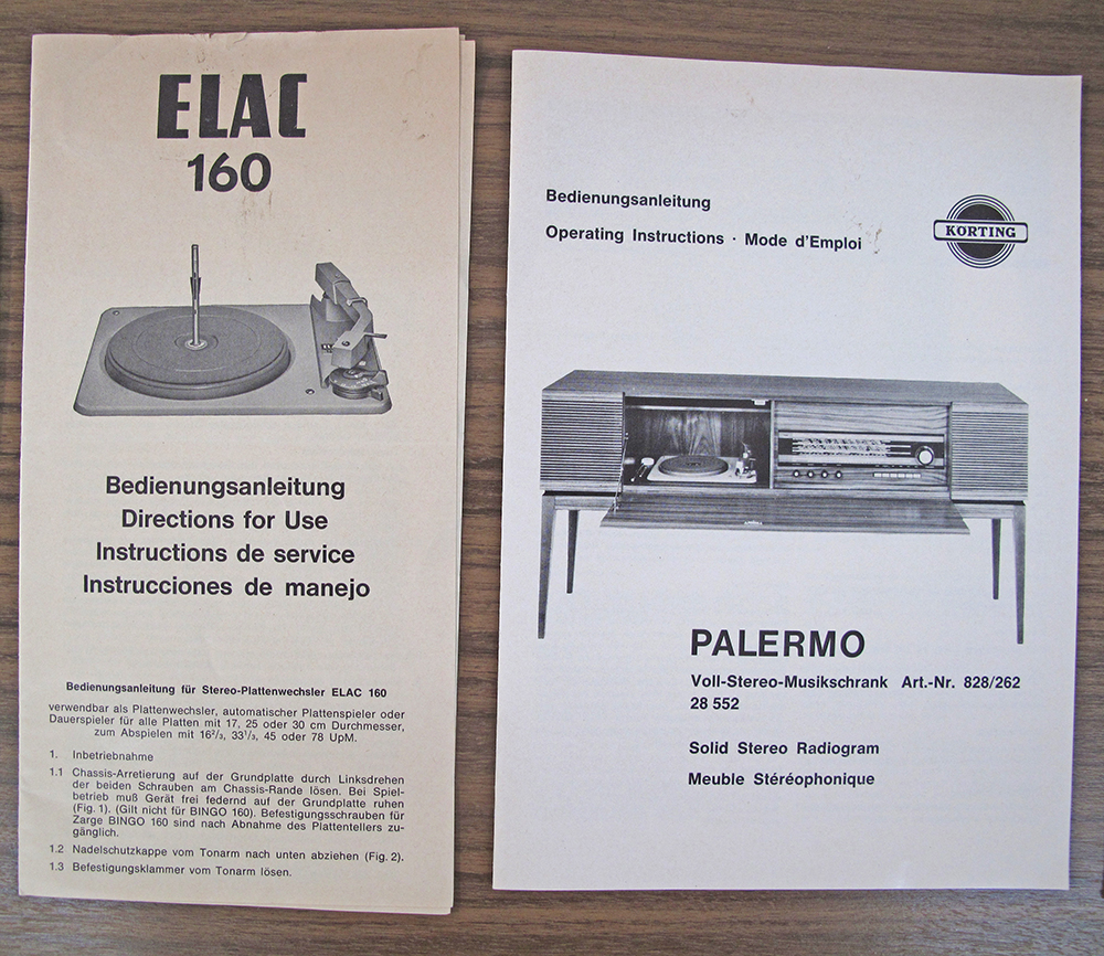 A vintage KORTING Palermo stereo music center - Image 9 of 10