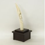 An African carved ivory