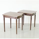 A pair of Pambos Savvides side tables