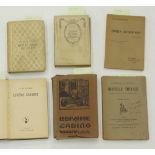 A collection of French books