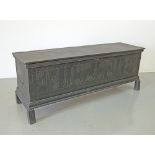 Cypriot carved dowry chest