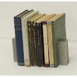 A collection of English books