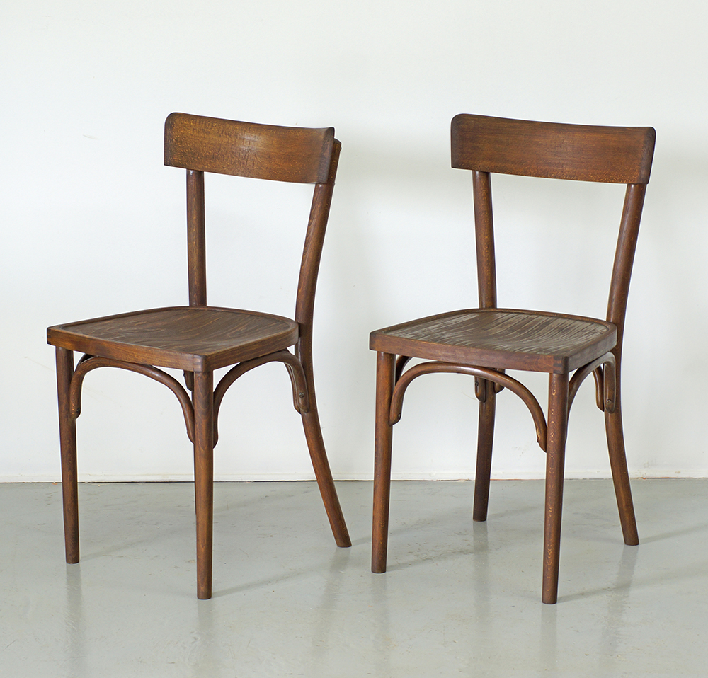 Czech bentwood bistro chairs
