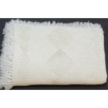 Cypriot knitted throw