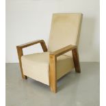 An open armchair