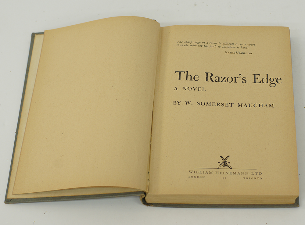 W. Somerset Maugham - The Razor's Edge - Image 4 of 5