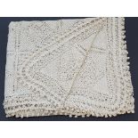 Cypriot crocheted throw