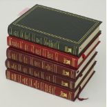 Five volumes of Reader's Digest Condensed Books