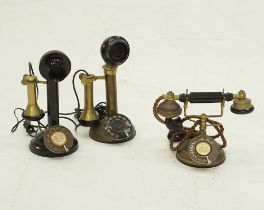 Vintage telephones