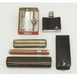 Cigar boxes and flasks