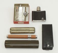 Cigar boxes and flasks