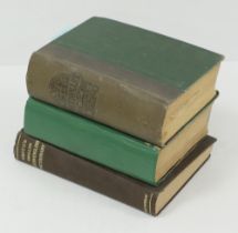 Three volumes of Dictionaries
