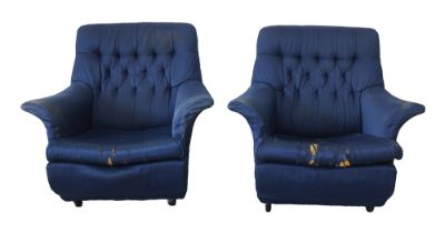 Vintage G-Plan pair of armchairs