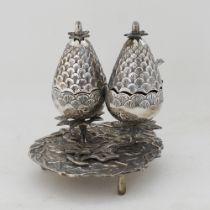 A Cypriot silver incense burner