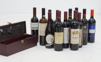 A collection of various wines