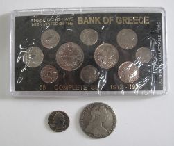 A collection of coins