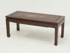 A Chinese style carved center table