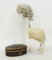 Two Traditional British Barrister’s Wigs