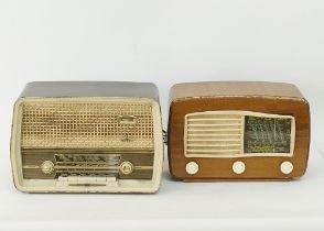 Two vintage radios