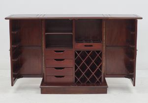 A Chinese style bar cabinet