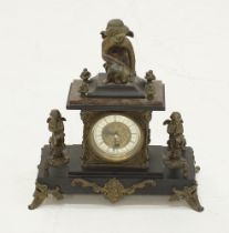 A French mantle clock