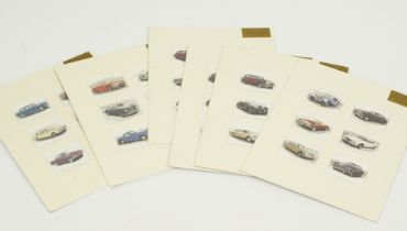 Collection of 'Golden Era' Classic cars cards