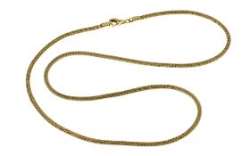 Kette 8.69g 585/- Gelbgold. Laenge ca. 44 cm