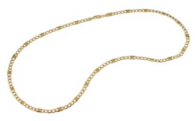 Kette 7.61g 585/- Gelbgold. Laenge ca. 49 cm