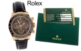 Rolex Daytona Ref. 116515LN Automatik 750/- Rosegold. ohne Box und mit Papiere. LC100. Kaufdatum 17.