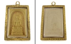 Anhaenger Buddha 14.65g 965/- Gelbgold